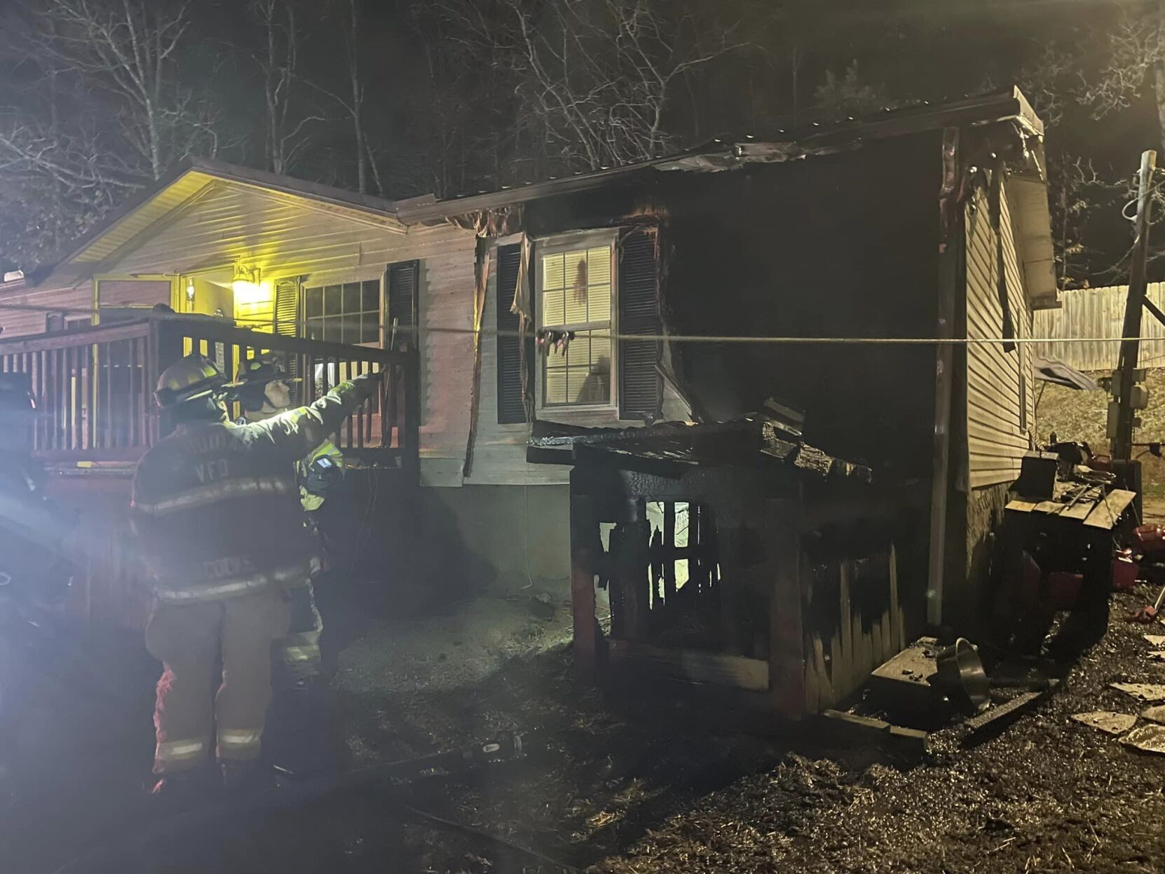 Dog house fire spreads to home, causes $30,000 in damages